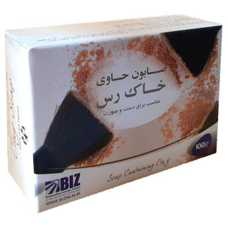 صابون دست وصورت خاک رس بیز یک عددی